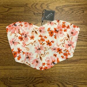 NWT “Zaful” crop top size L.